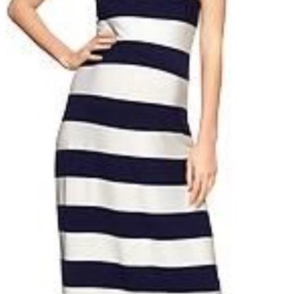 Gap striped twist back maxi